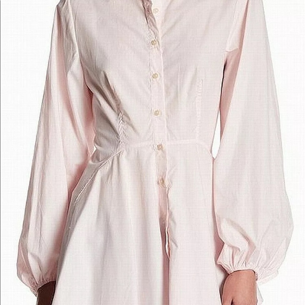 💥💥FREE PEOPLE oversized shirt dress nwot
